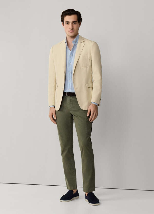 Slim Fit Kensington Devon Cargo Chino Slim Fit Kensington Devon Cargo Chino