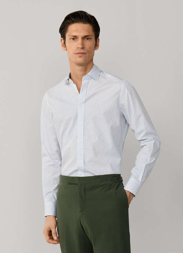 Tailored Fit Mini Floral Print Shirt - 2 Tailored Fit Mini Floral Print Shirt - 2