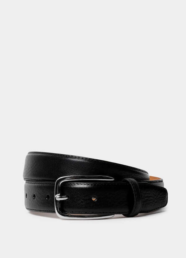 Formal Leather Dress Belt