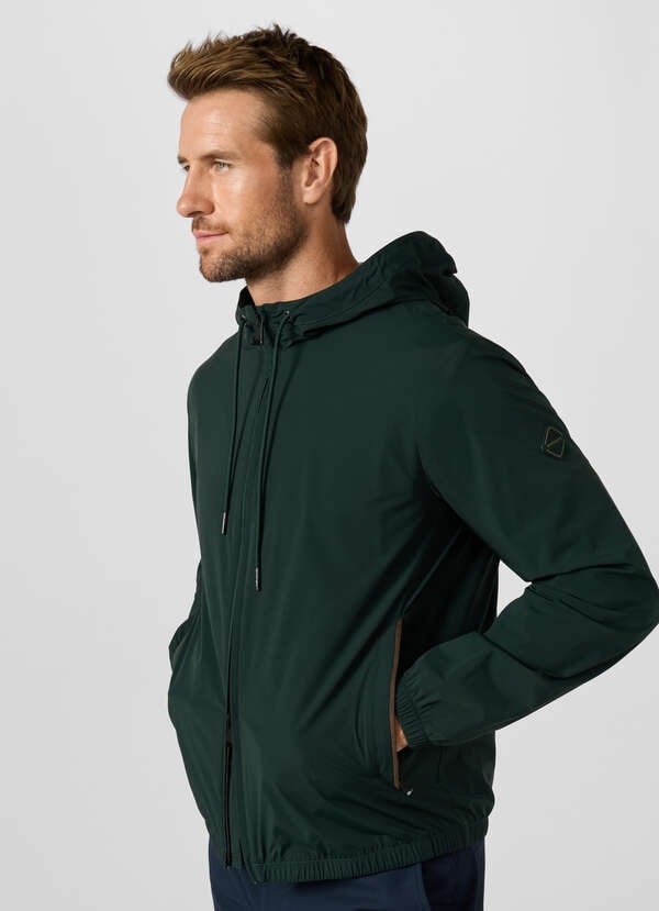 Hooded Blouson Jacket Hooded Blouson Jacket
