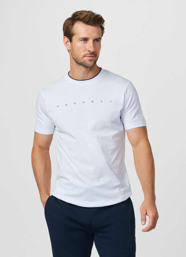 Classic Fit Short Sleeve Branded T-Shirt