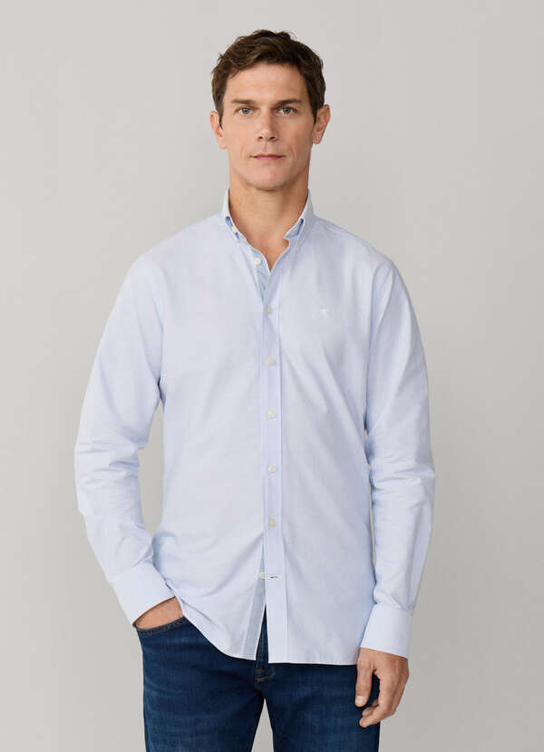 Tailored Fit Ticking Stripe Shirt - 2