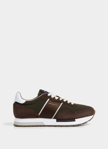 Keston Symbol Leather and Suede Trainers