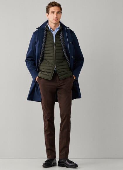Slim Fit Kensington Stretch Cotton Chino