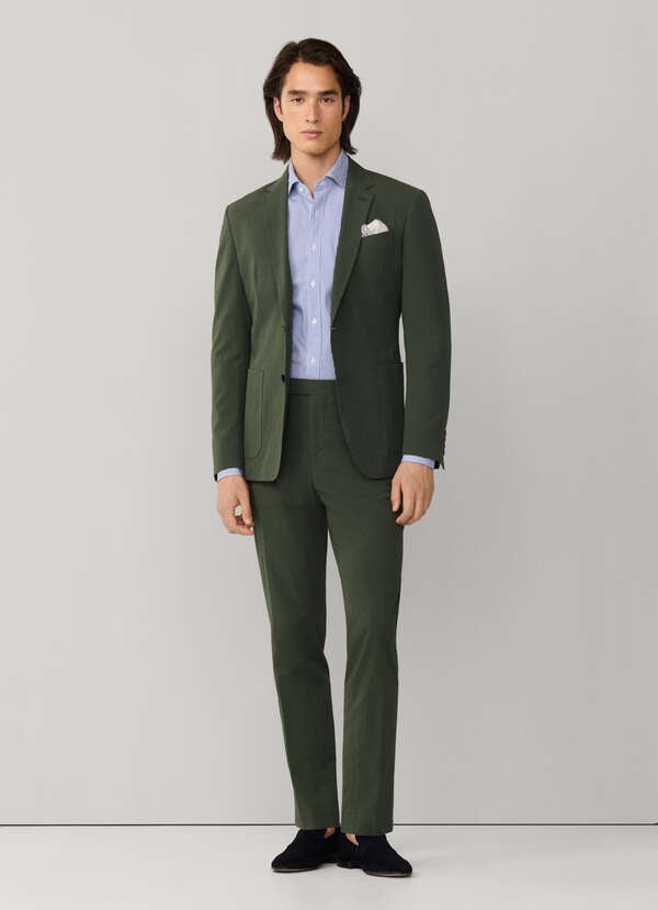 Slim Fit Formal Seersucker Trouser Slim Fit Formal Seersucker Trouser
