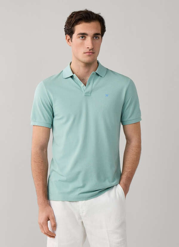 Classic Fit Short Sleeve Logo Pique Polo - 2 Classic Fit Short Sleeve Logo Pique Polo - 2