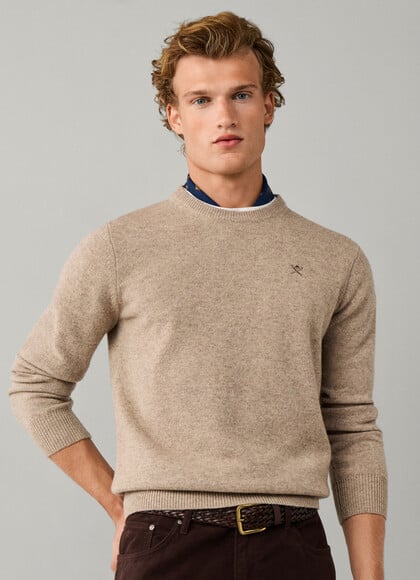 Lambswool Crew Neck Jumper