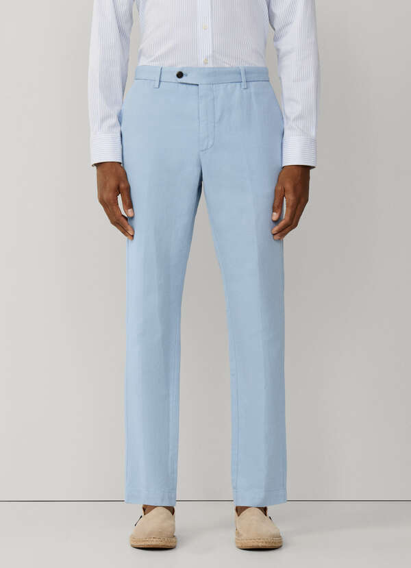 Slim Fit Kensington Linen Chino - 2 Slim Fit Kensington Linen Chino - 2
