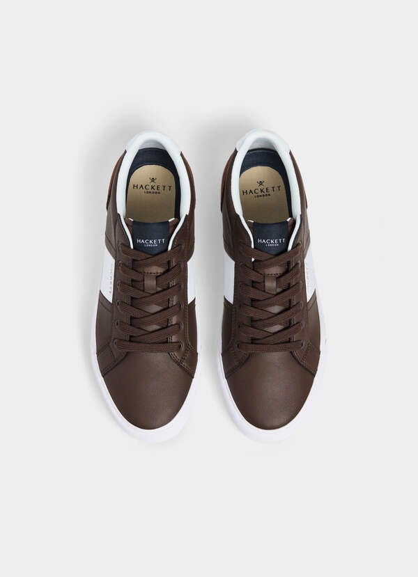 Blake Handle Leather and Suede Trainers - 2