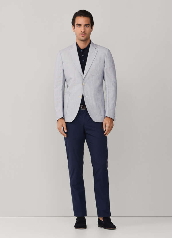 Slim Fit Kensington Houndstooth Trouser