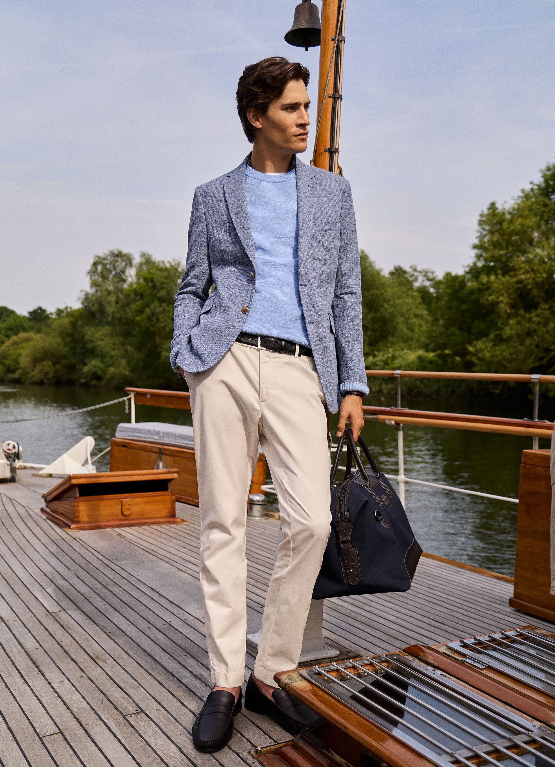 Blue Men's Blazers | Hackett