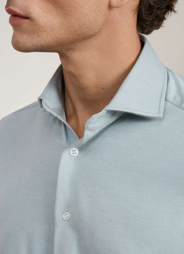 Tailored Fit 4-Way Flex Pique Shirt - 2