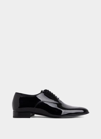 Patent Leather Oxford Shoe