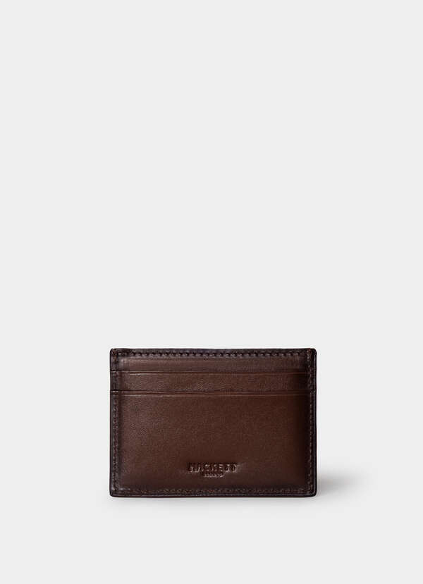 Embossed Branding Leather Cardholder Embossed Branding Leather Cardholder