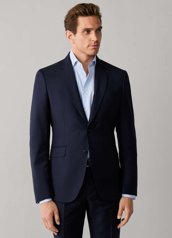 Wool Suit Jacket Woven In England