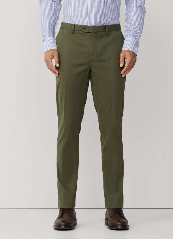 Classic Fit Sanderson Textured Chino - 2 Classic Fit Sanderson Textured Chino - 2