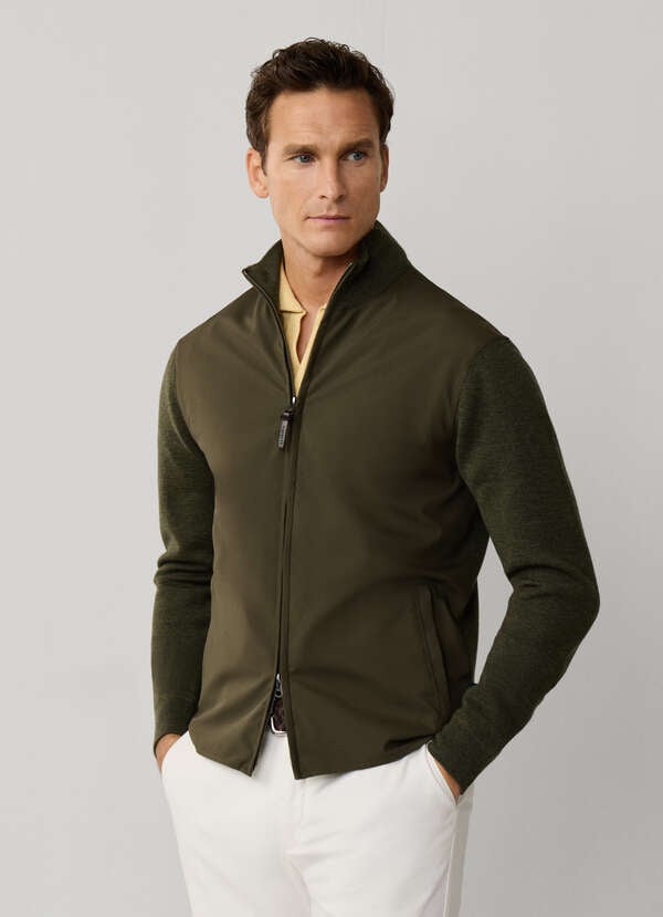Travel Hybrid Full Zip Jacket Travel Hybrid Full Zip Jacket