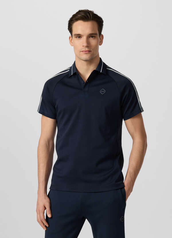 Classic Fit Short Sleeve Tape Polo - 2