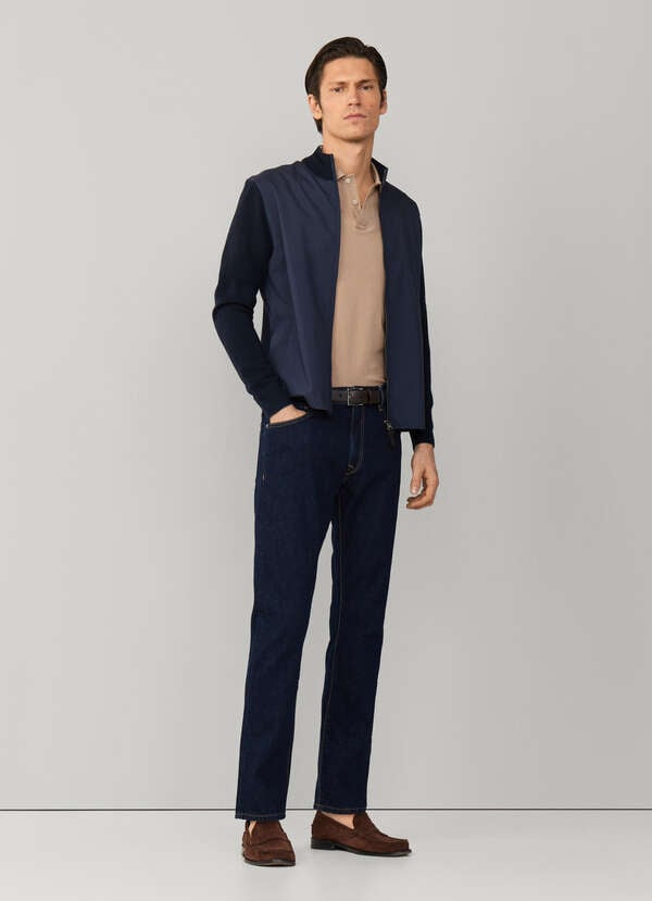 Slim Fit Selvedge Rise Wash Denim Slim Fit Selvedge Rise Wash Denim