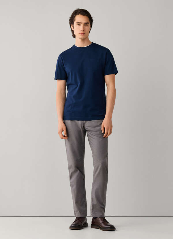 Classic Fit Mercerised Pique T-Shirt - 2