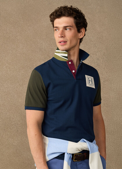 Classic Fit Short Sleeve Union Jacket Polo