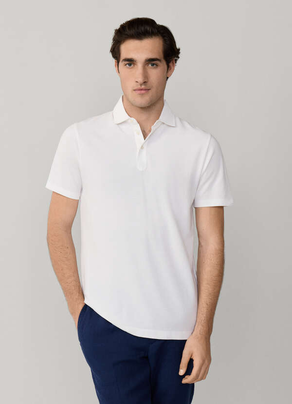 Classic Fit Short Sleeve Pique Polo - 2
