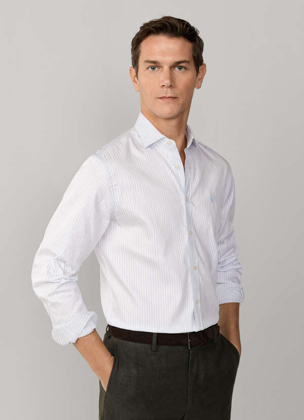 Tailored Fit City Wide Stripe Shirt Tailored Fit City Wide Stripe Shirt