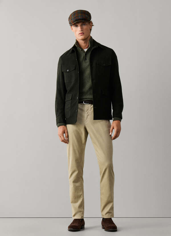 Regular Fit 5 Pocket Corduroy Trouser