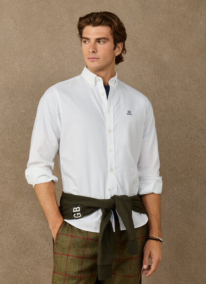 Classic Fit Solid Oxford Shirt