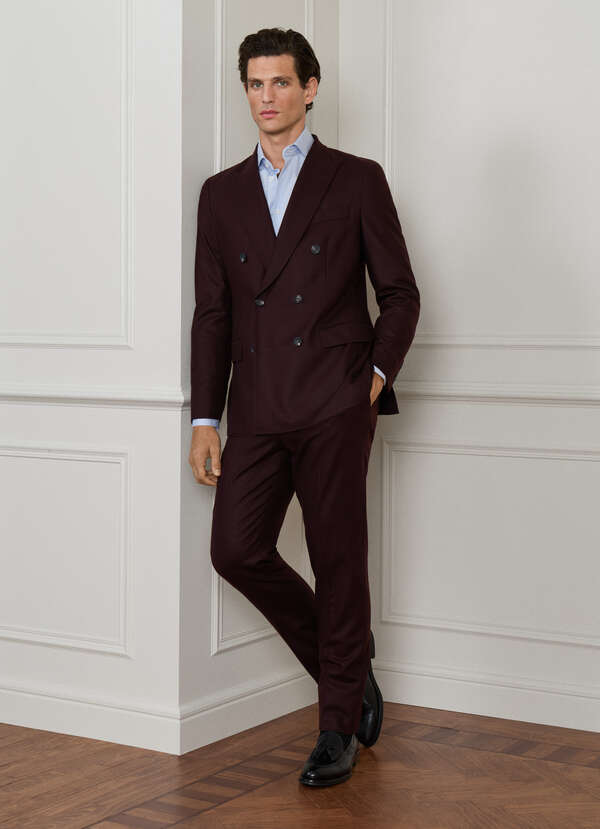 Wool Formal Trouser-Woven in Italy Wool Formal Trouser-Woven in Italy