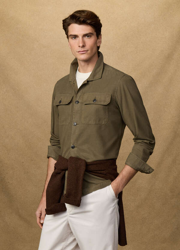Cotton Twill Overshirt