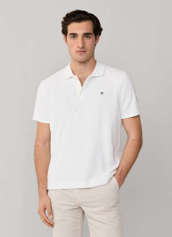 Towelling Short Sleeve Polo - 2