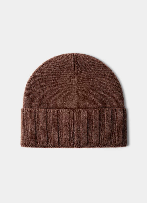 Pure Cashmere Beanie Hat - Spun in Italy - 2