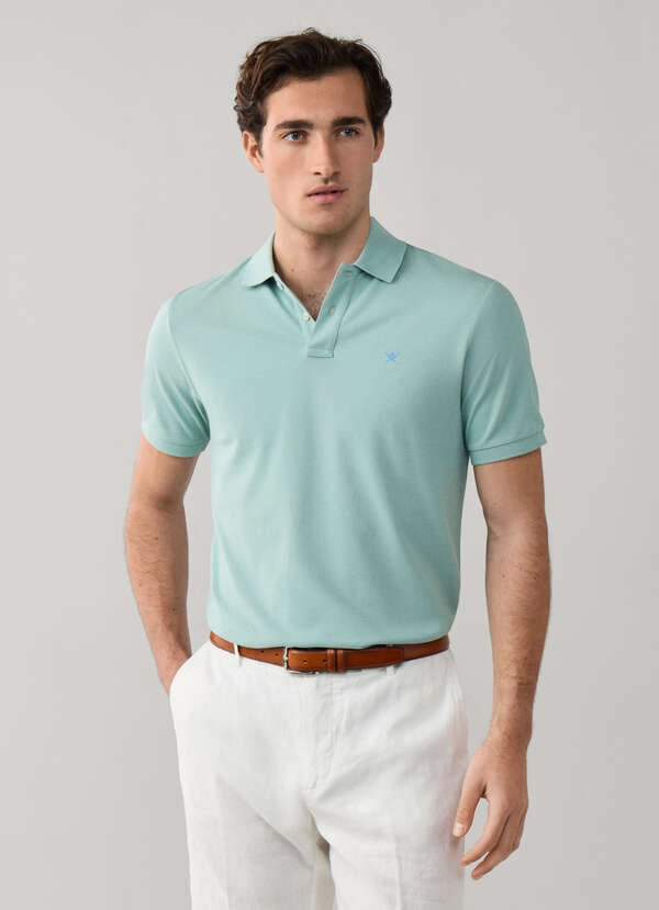 Classic Fit Short Sleeve Logo Pique Polo Classic Fit Short Sleeve Logo Pique Polo