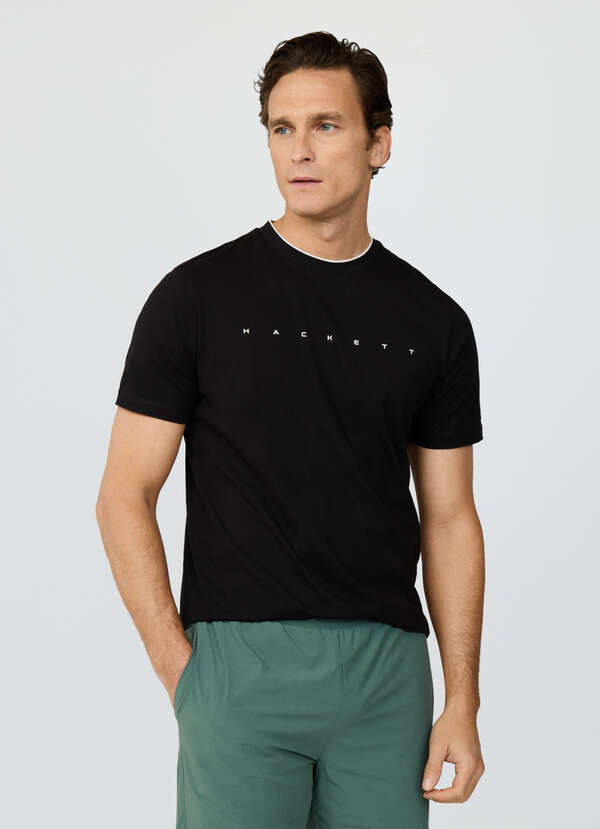 Classic Fit Short Sleeve Branded T-Shirt