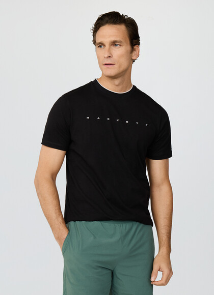 Classic Fit Short Sleeve Branded T-Shirt