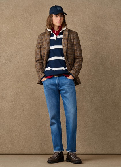 Classic Fit Vintage Wash Heritage Denim