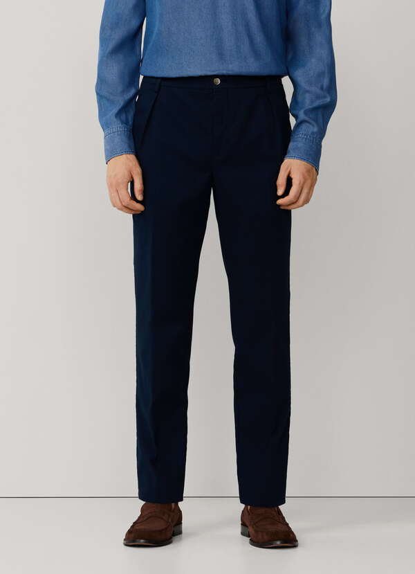 Sloane Tapered Fit Tricotine Trouser - 2