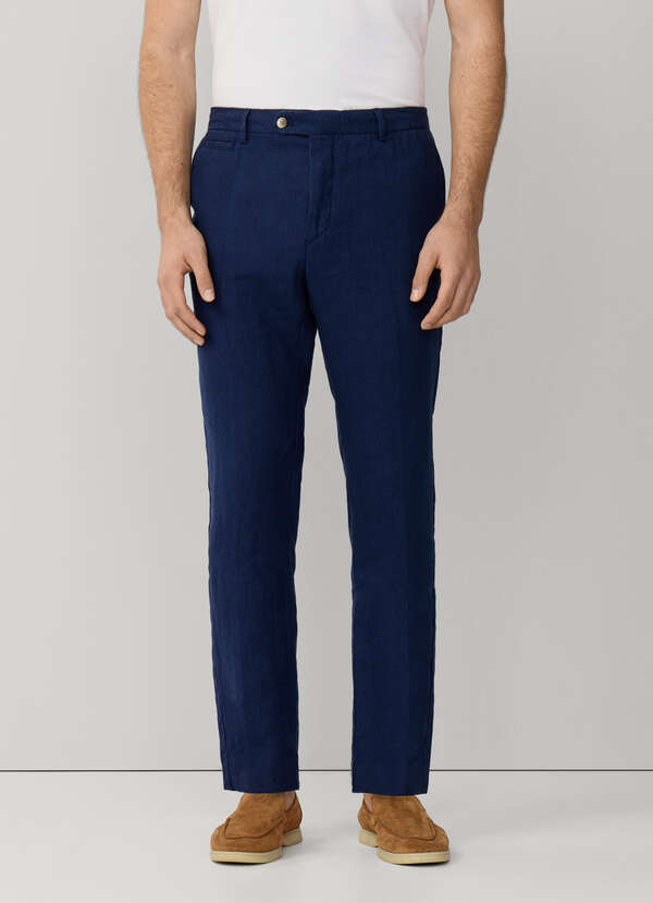 Slim Fit Kensington Linen Chino - 2 Slim Fit Kensington Linen Chino - 2