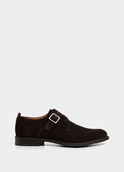 Hampton Suede Monk Shoe