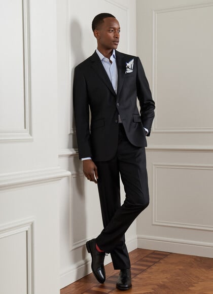 Pure Wool Loro Piana Suit - Woven in Italy