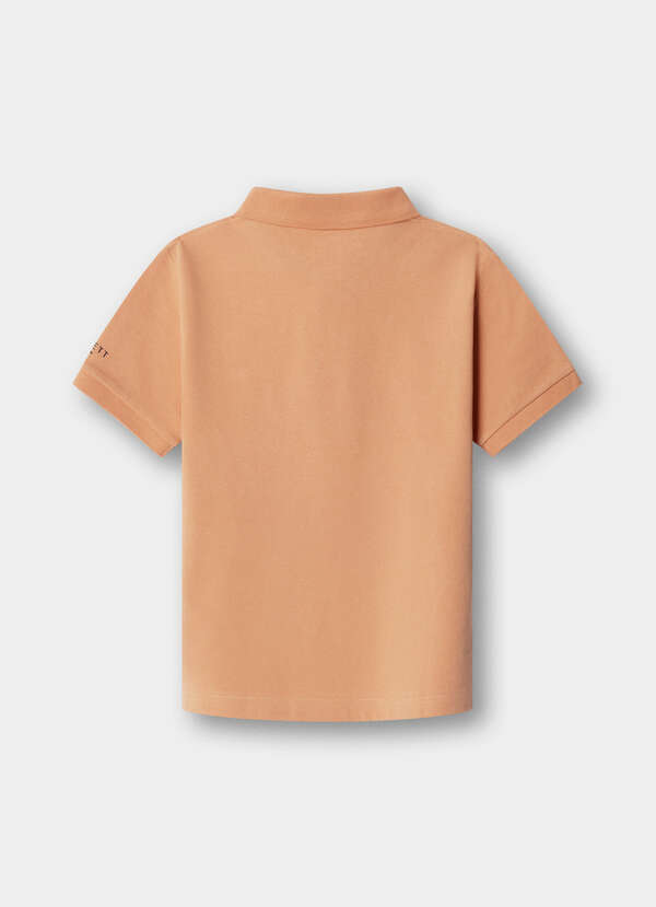 Classic Fit Short Sleeve Branded Logo Polo - 2