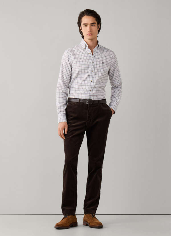 Slim Fit Kensington Pigment Corduroy Chino - 2