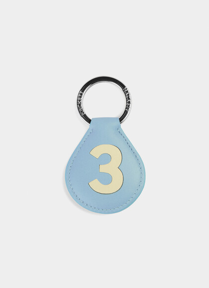 Number Three Keyring