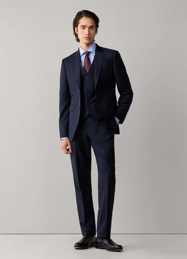 Wool Suit Trouser - Woven In England Wool Suit Trouser - Woven In England