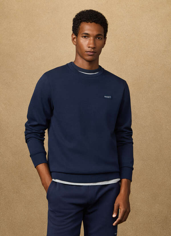Branded Badge Crew-Neck Sweat Branded Badge Crew-Neck Sweat