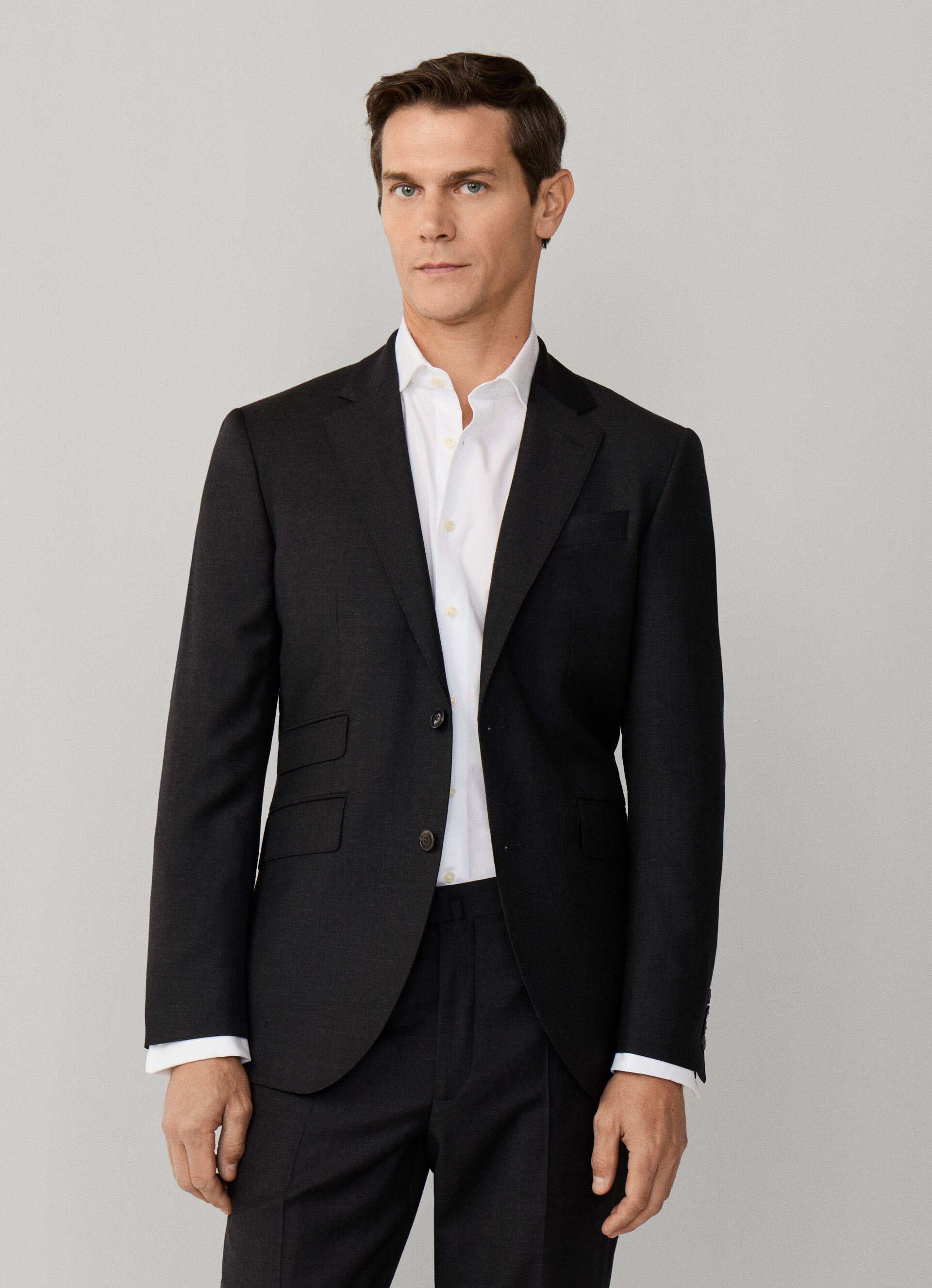 Wool Suit Jacket Woven In England | Hackett London