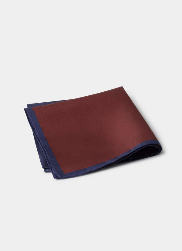 Herringbone Quad Silk Pocket Square Herringbone Quad Silk Pocket Square