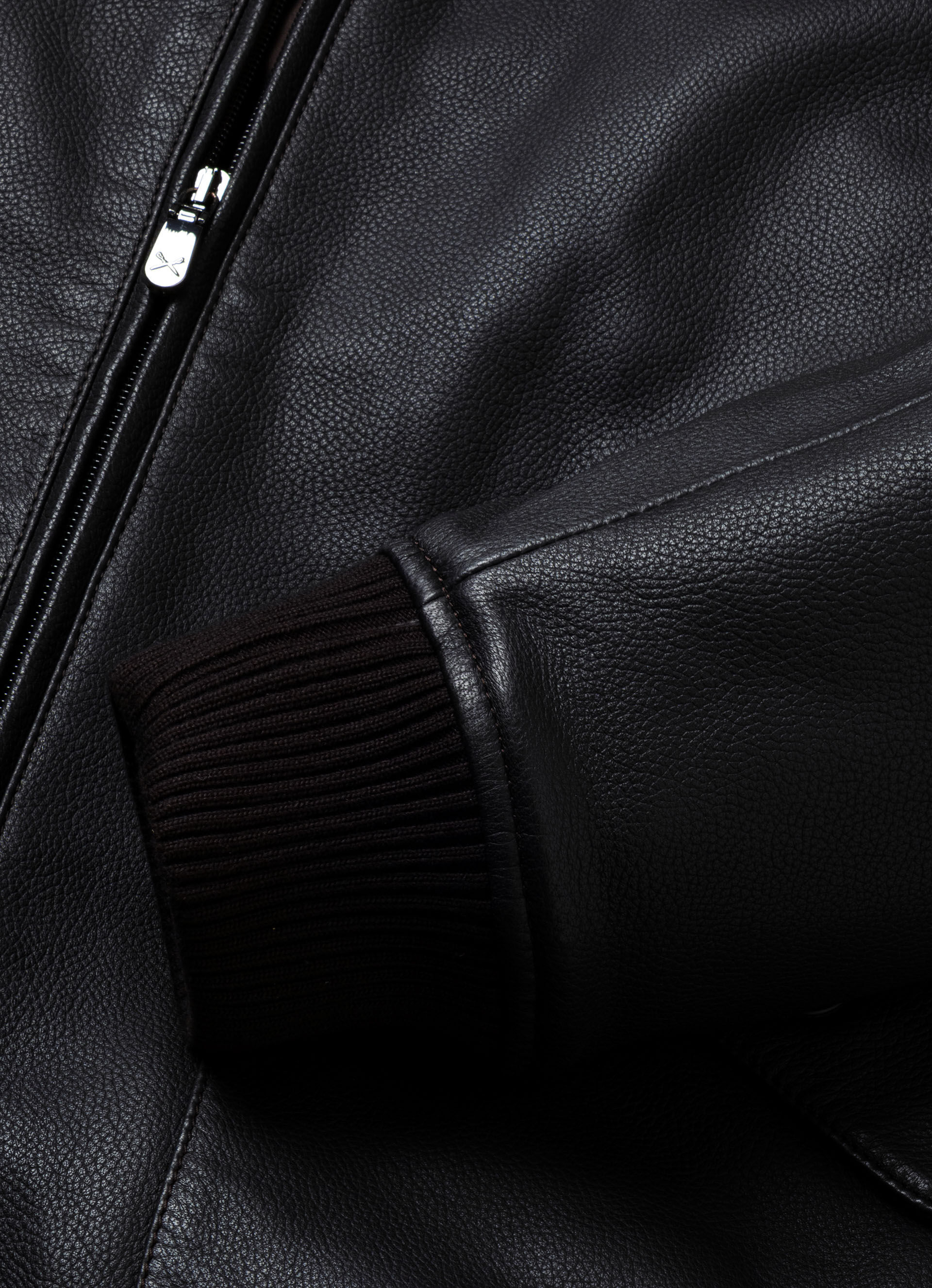 Lamb Leather Blouson Jacket | Hackett London