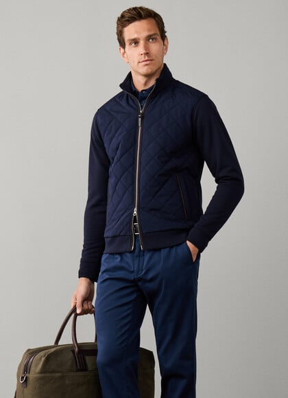 Travel Hybrid Full Zip Sweat